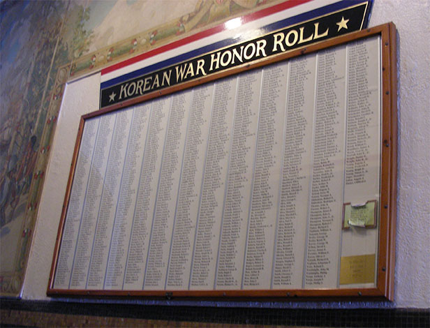 Korean War Honor Roll, Gloucester MA 