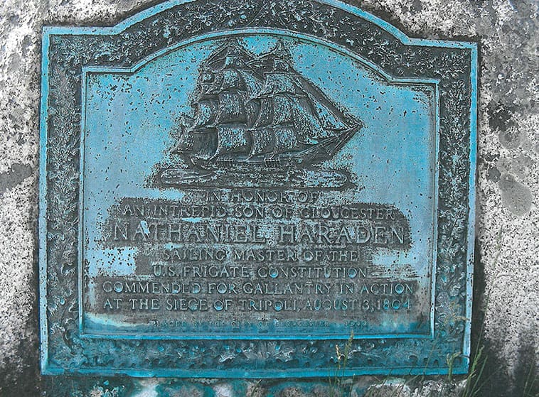 Nathaniel Haraden Memorial, Stage Fort Park, Gloucester MA
