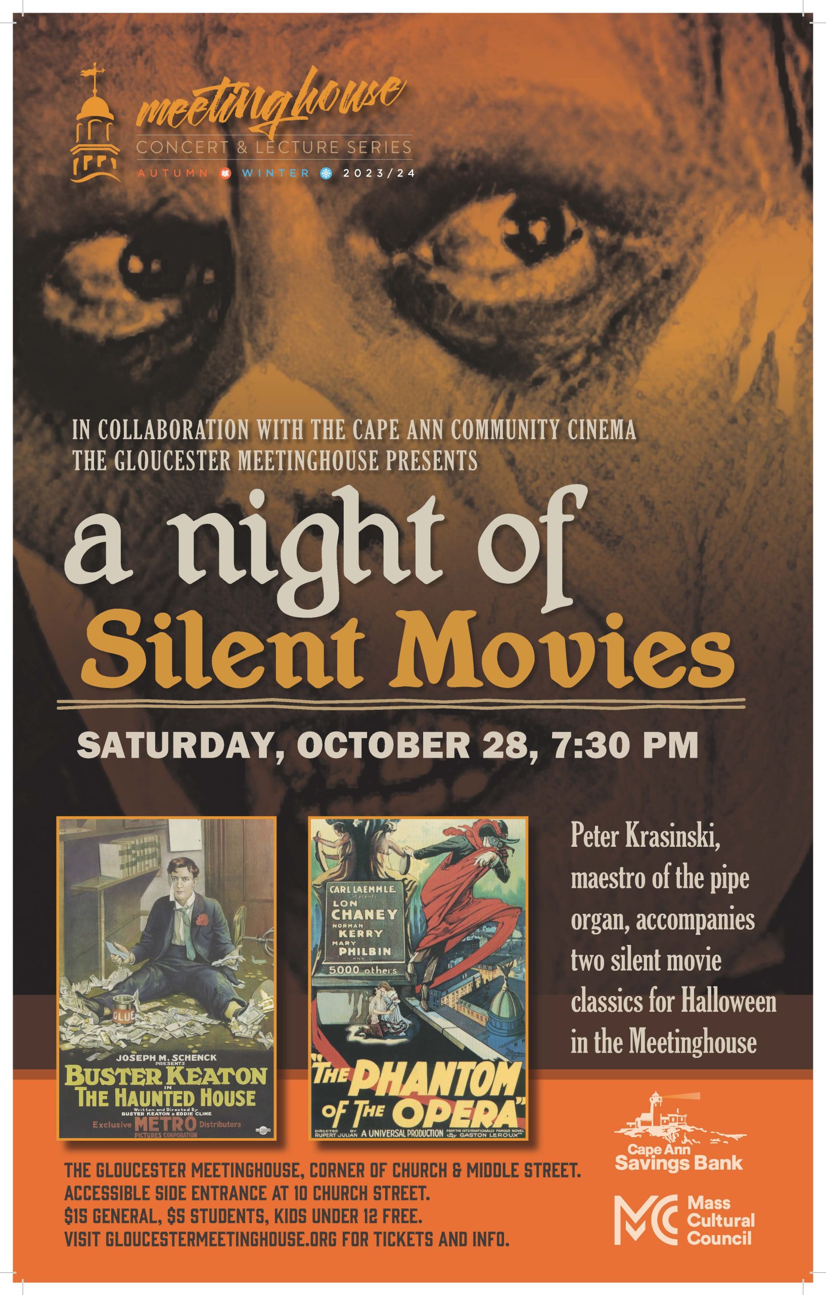 A Night of Silent Movies with Maestro Peter Krasinski