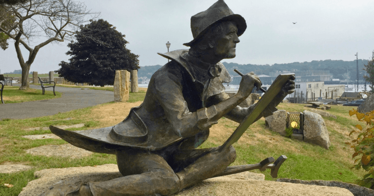 Fitz Henry Lane statue