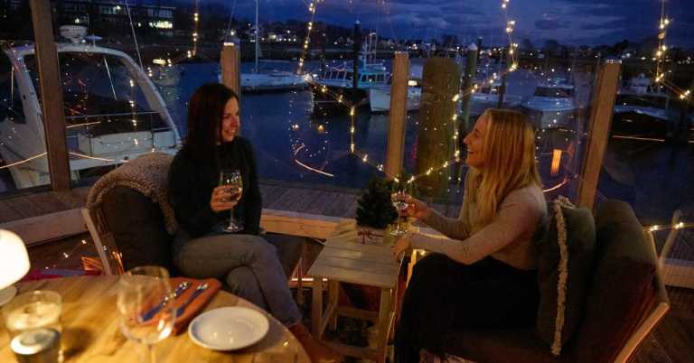 winter blog post feature-igloo at mile marker one