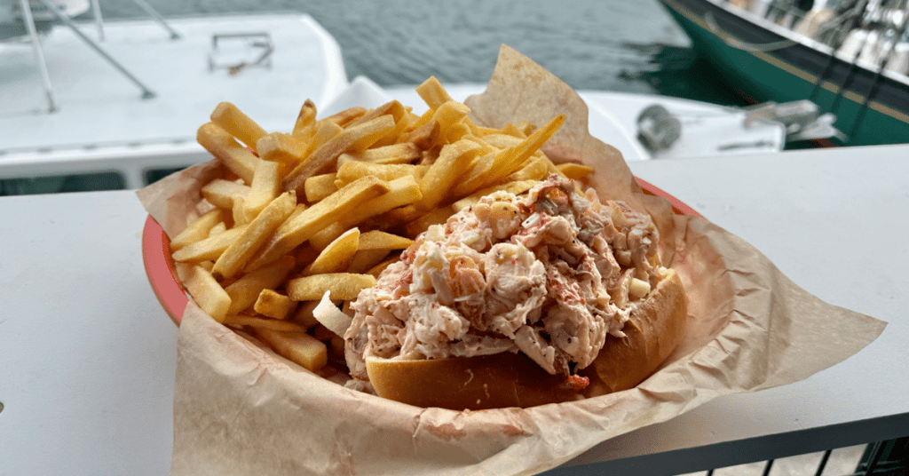 Lobster Roll at Blue Collar Lobster