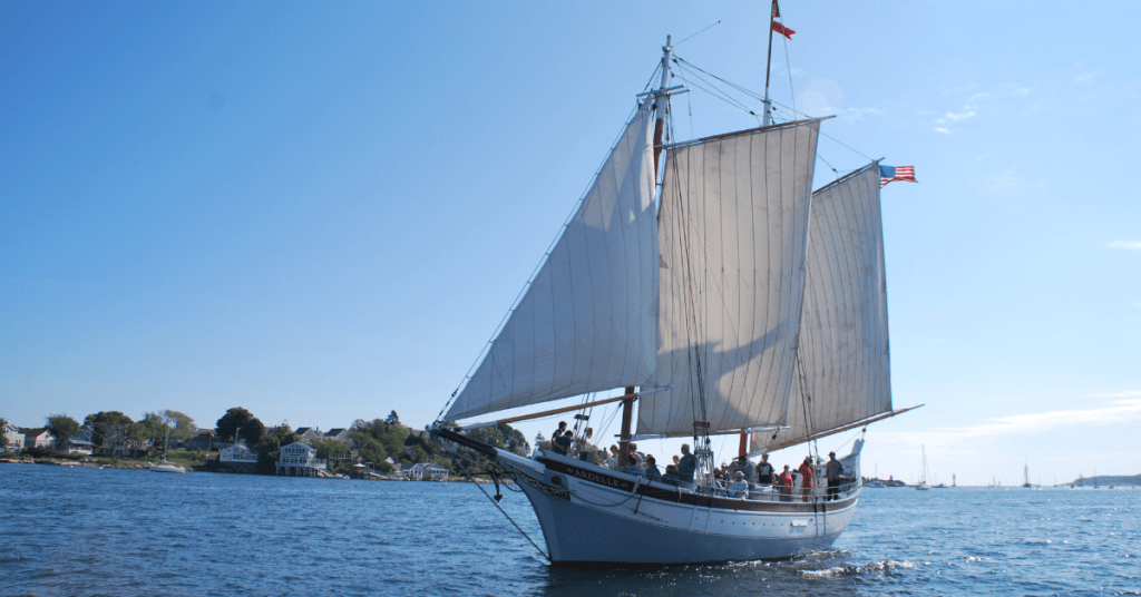 Schooner Ardelle with Maritime Heritage Charters
