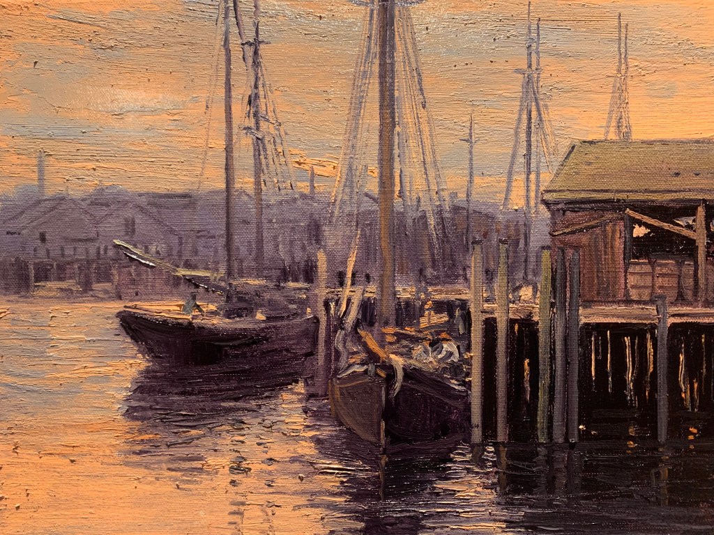 Painting by Stephen LaPierre